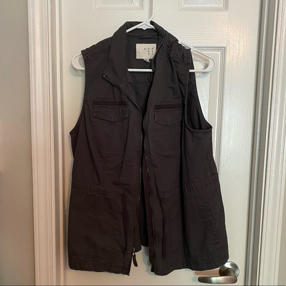 a new day Tops - A new day Gray Utility Vest